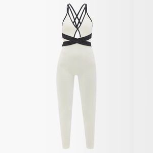 Bandier Le Ore Verona White Catsuit